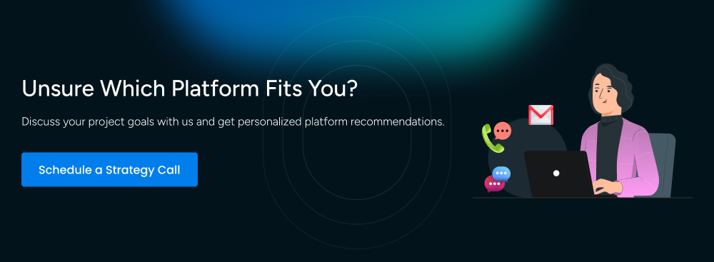 Cta Unsure Which Platform Fits You