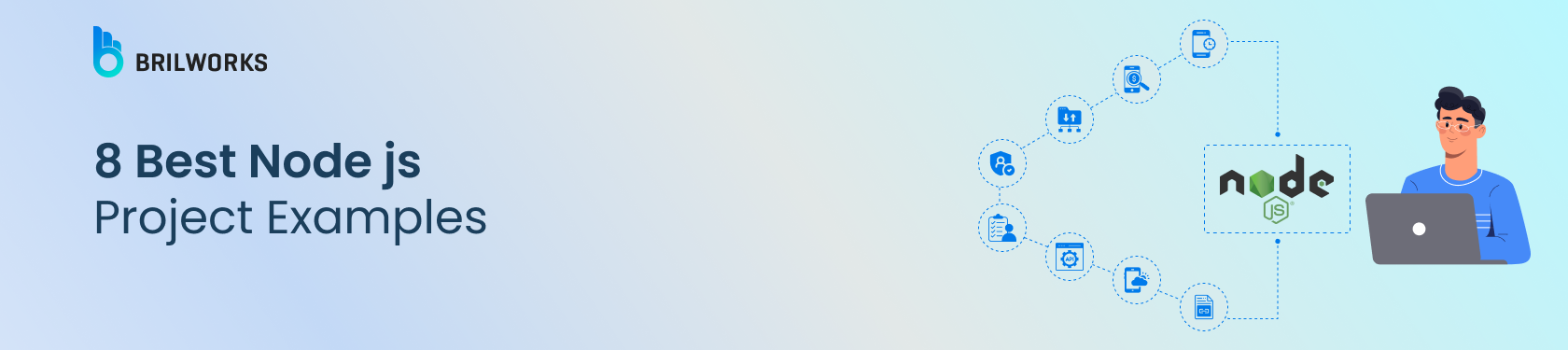 Banner Image - 8 Best Node js Project Examples