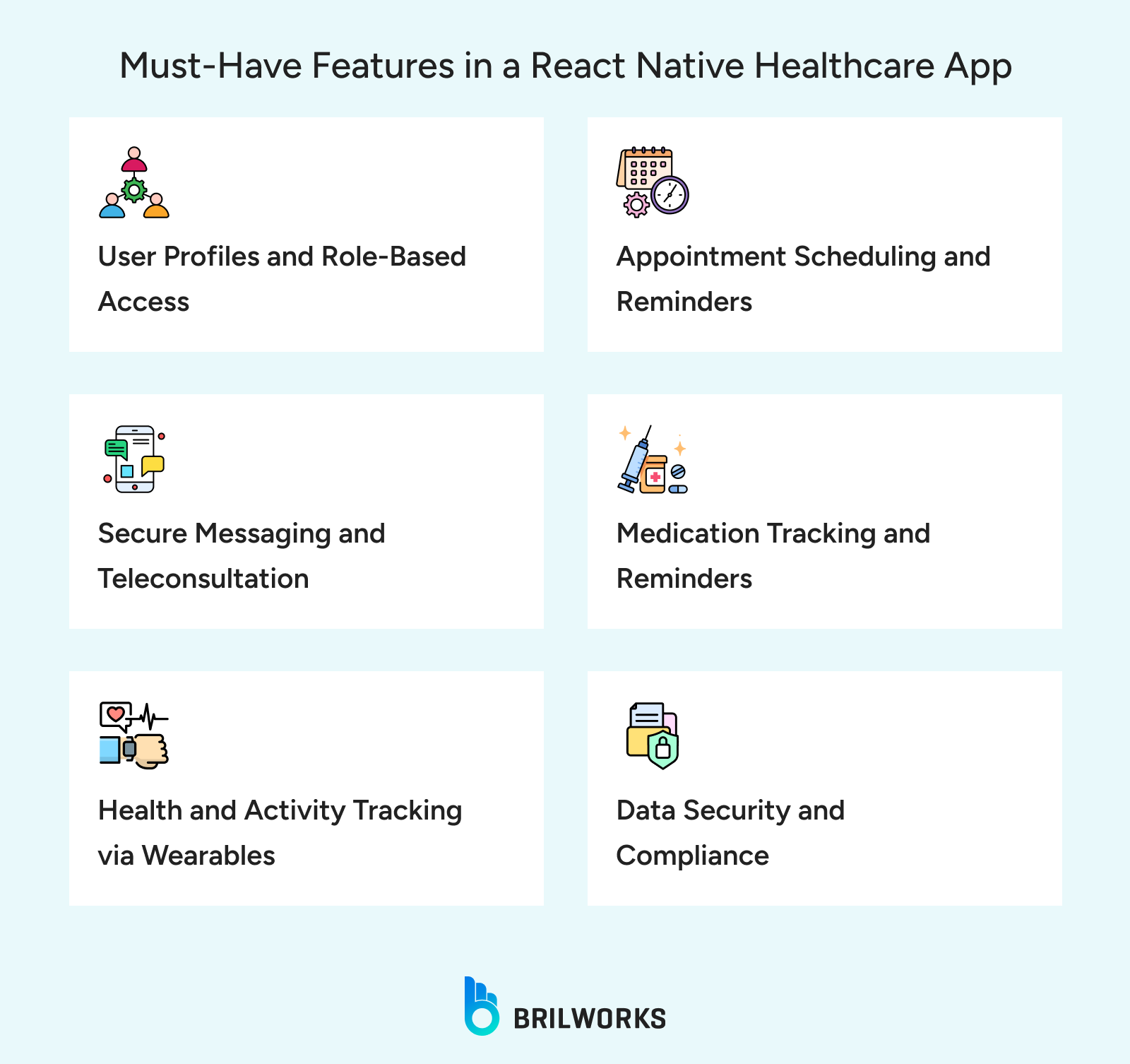 Must Have Features In A React Native Healthcare App