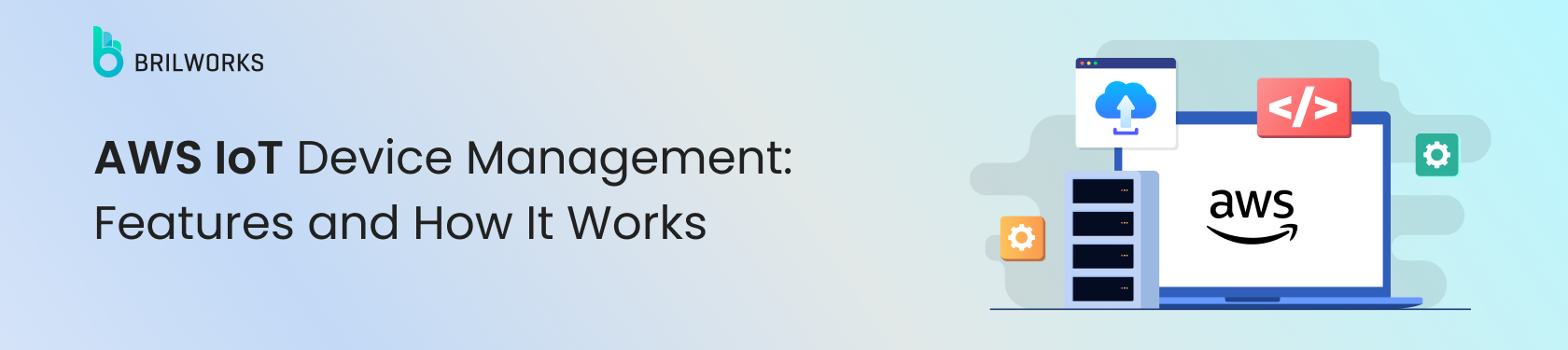AWS IoT device management banner image
