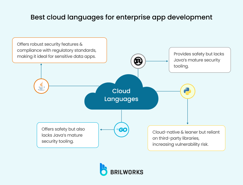 Best Cloud Languages For Enterprise App Development