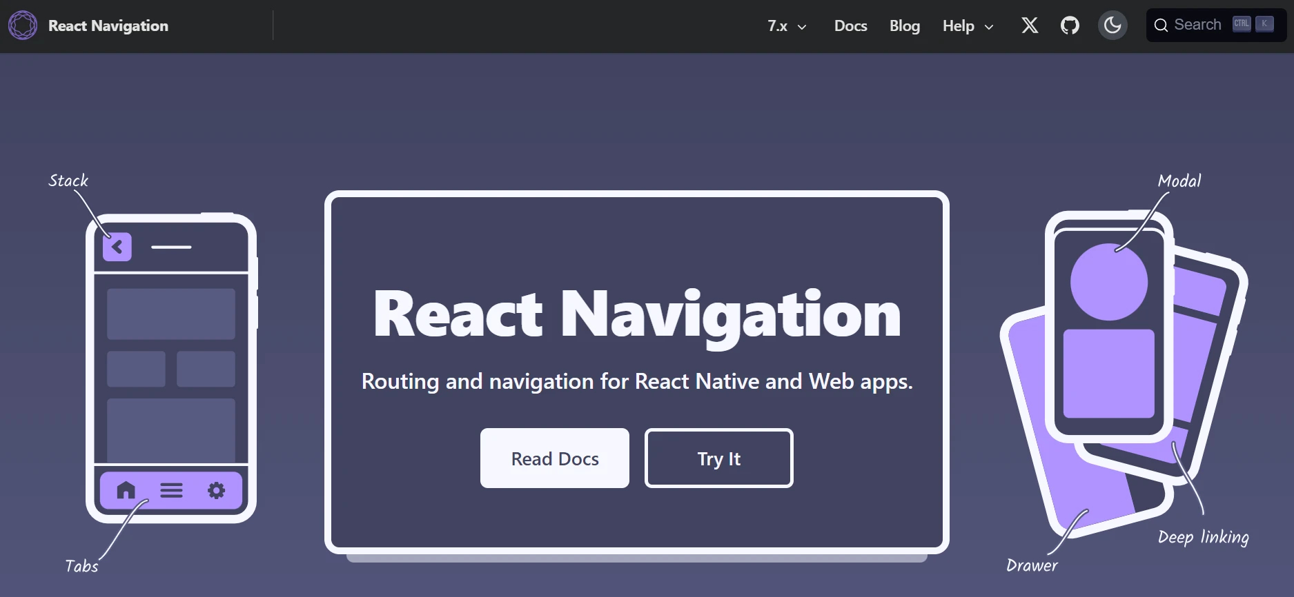 React Navigation
