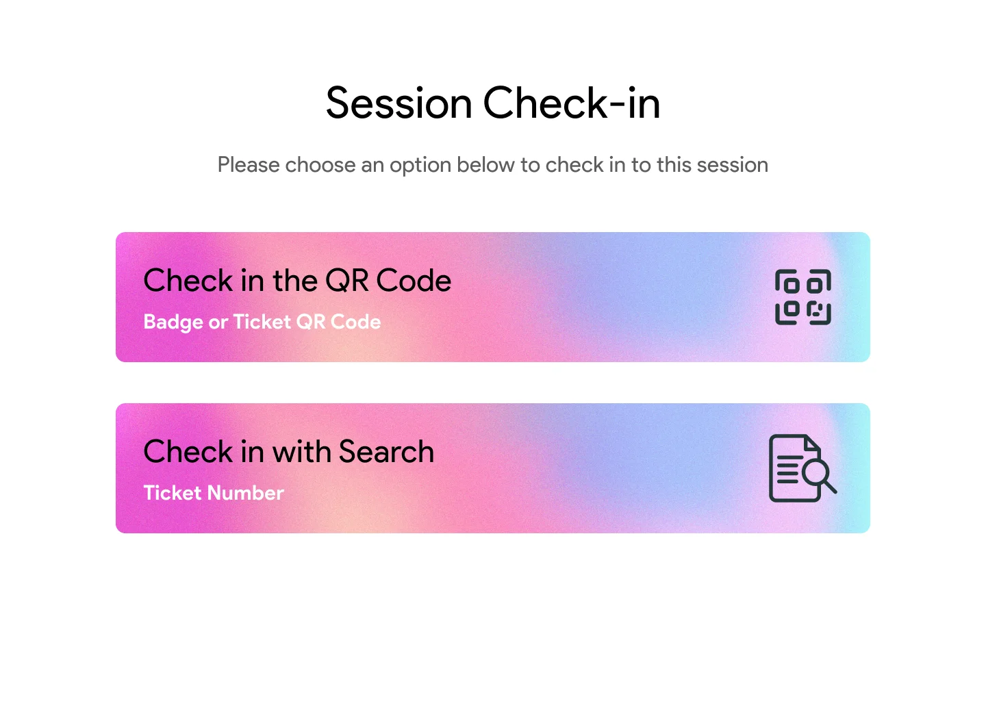 Ticket Booking Session Check In Ticket Booking Session Check In
