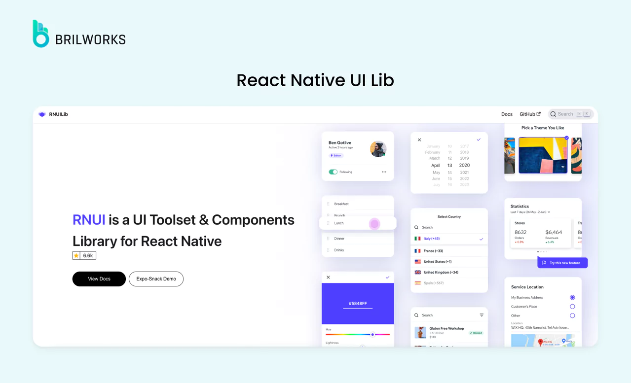 12 React Native Ui Lib