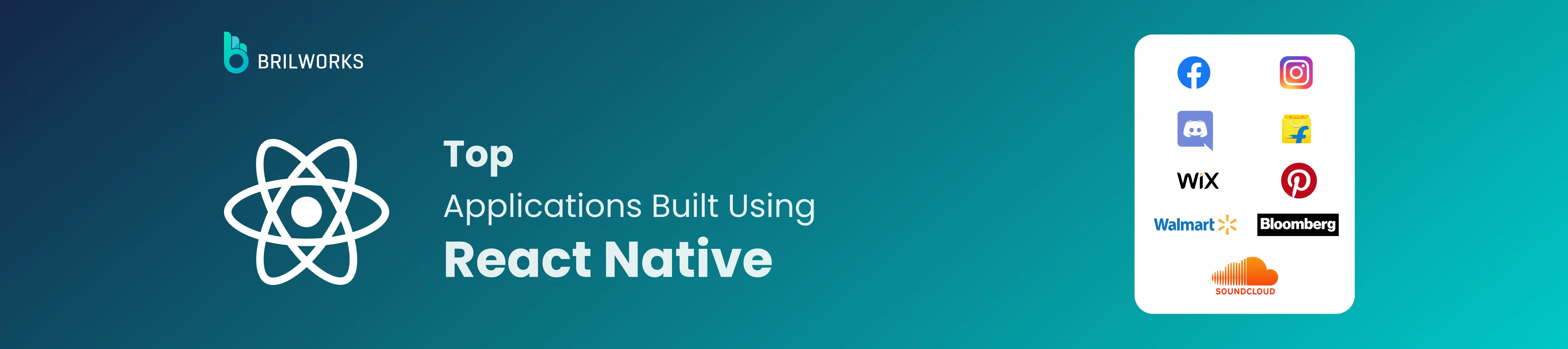 Popular apps built with react native