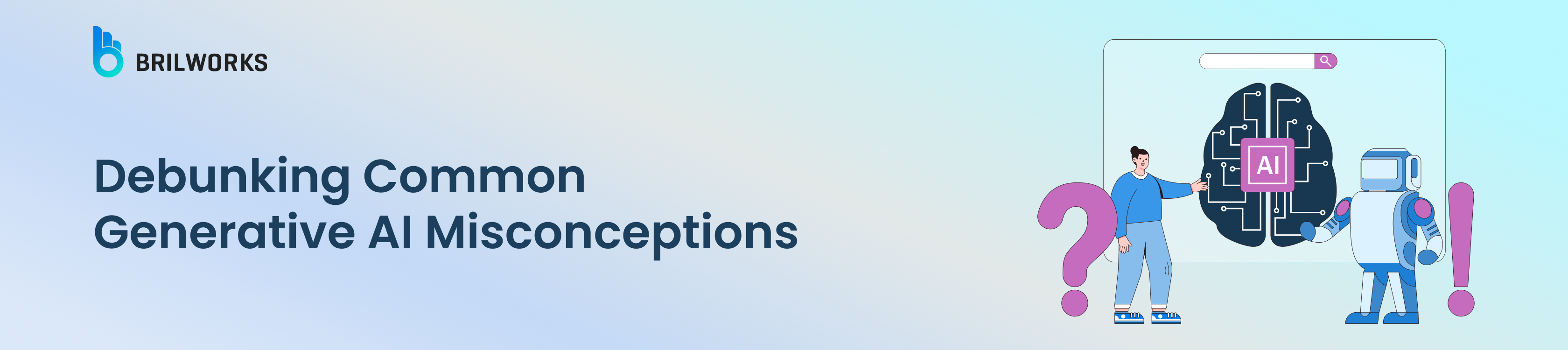Banner Image - Debunking Common Misconceptions about Generative AI