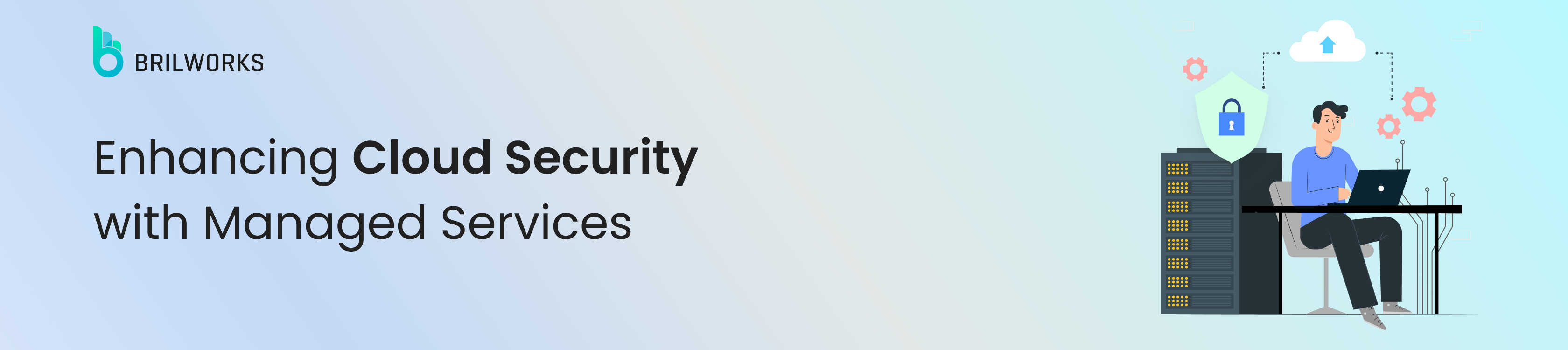 Banner Enhancing Cloud Security  with Managed Services