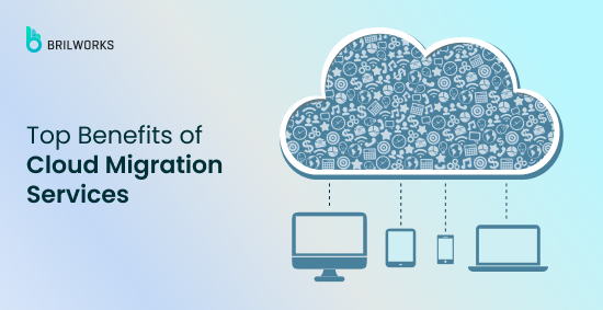 Top benefits of cloud migration services banner image