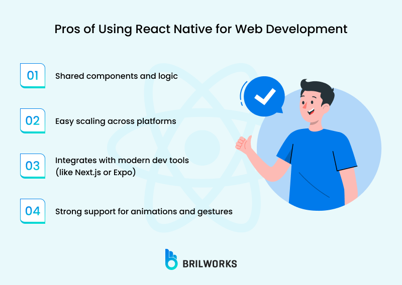 Pros Of Using React Native For Web Development