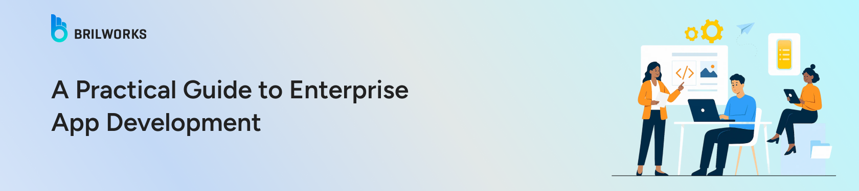 Banner image for enterprise mobile app development