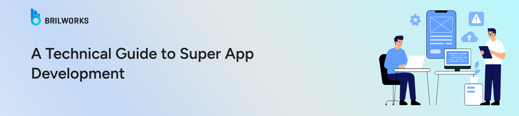 Super app development guide banner image