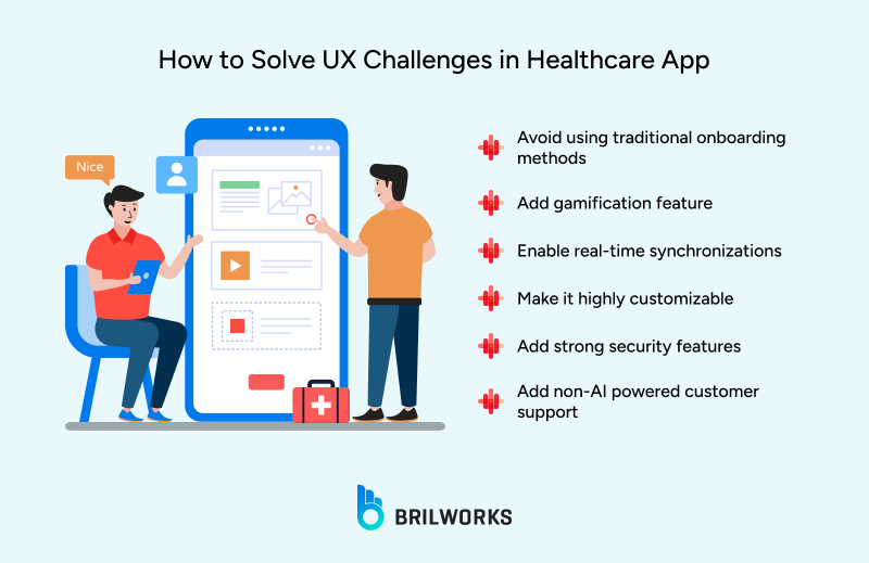 How to solve UX challenges in healthcare app