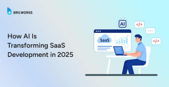 Banner image for How AI transforming SaaS development in 2025