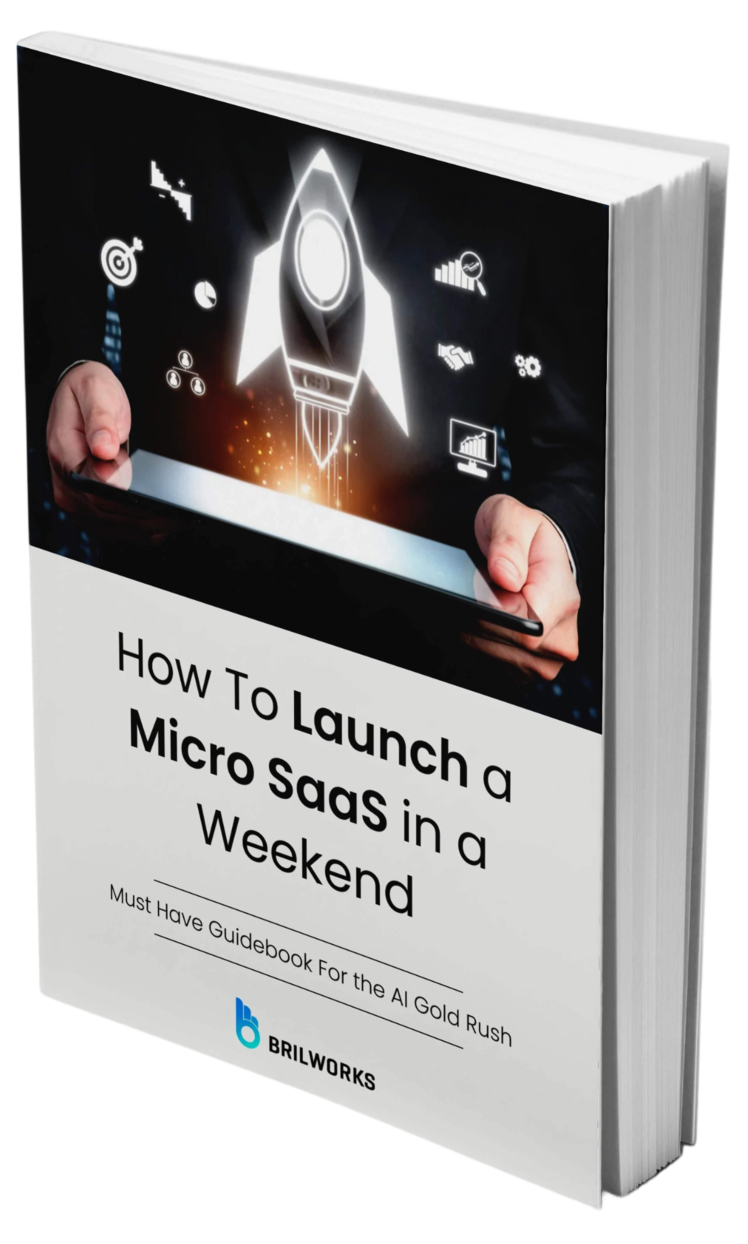 How To Launch a Micro SaaS in a Weekend — ebook cover