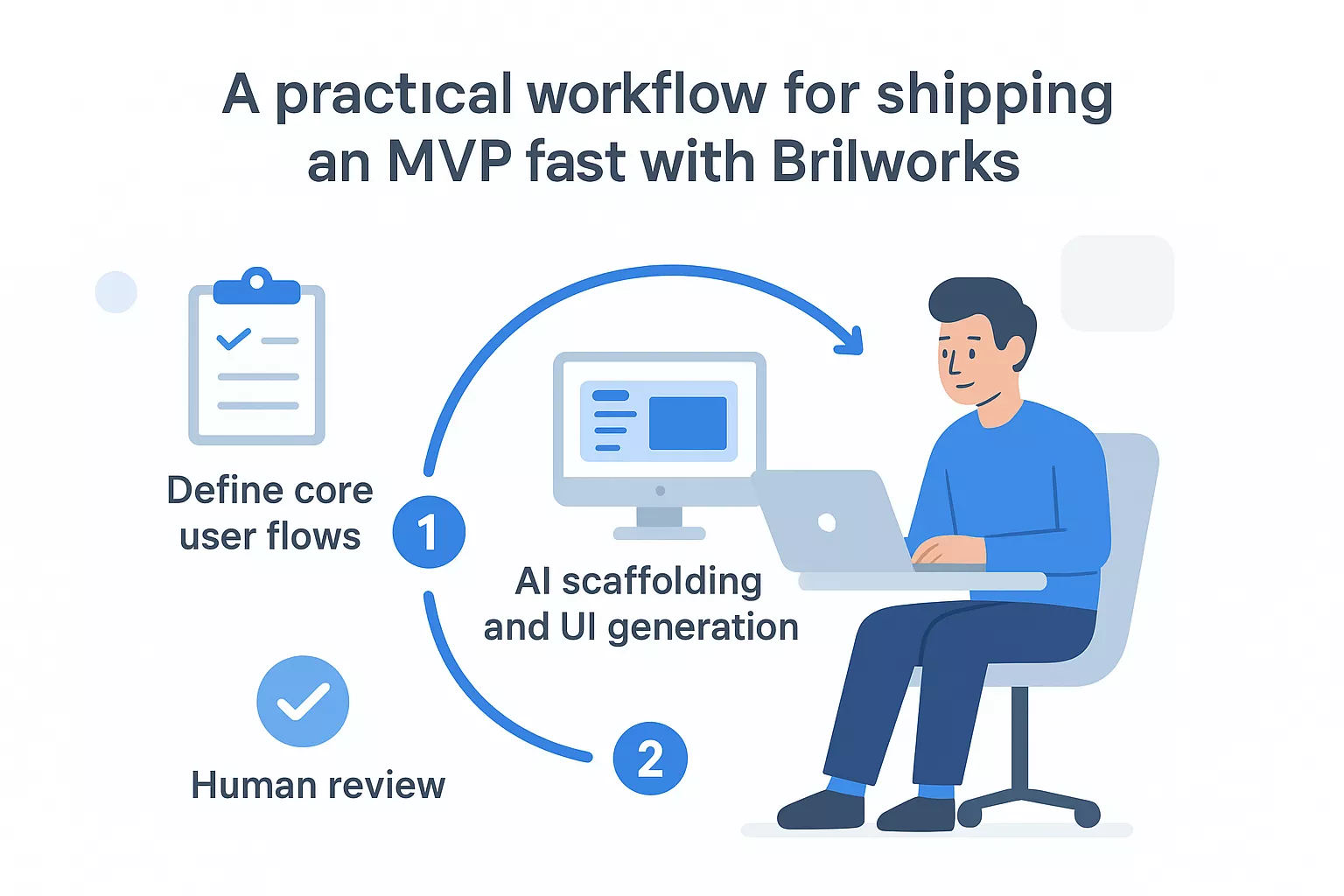 A Practical Workflow For Shipping An Mvp Fast With Brilworks 69ae8dcf10f91 1773047301042