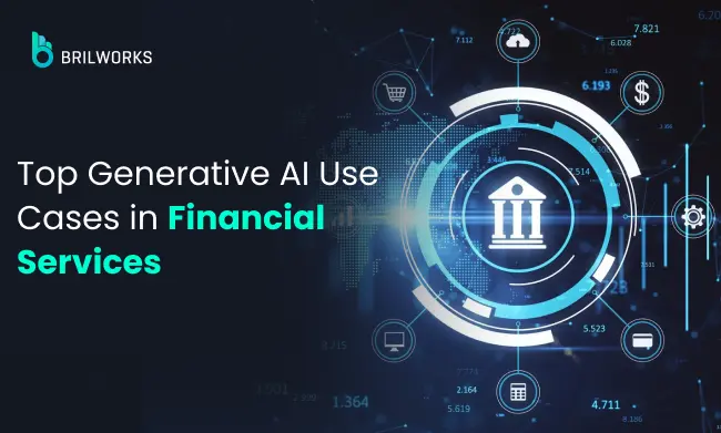 top generative AI use cases in financial services