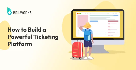 build ticket booking platform banner image