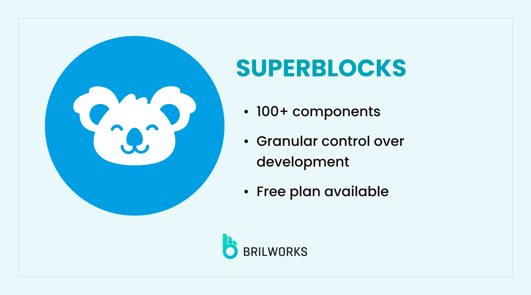 Superblocks Superblocks