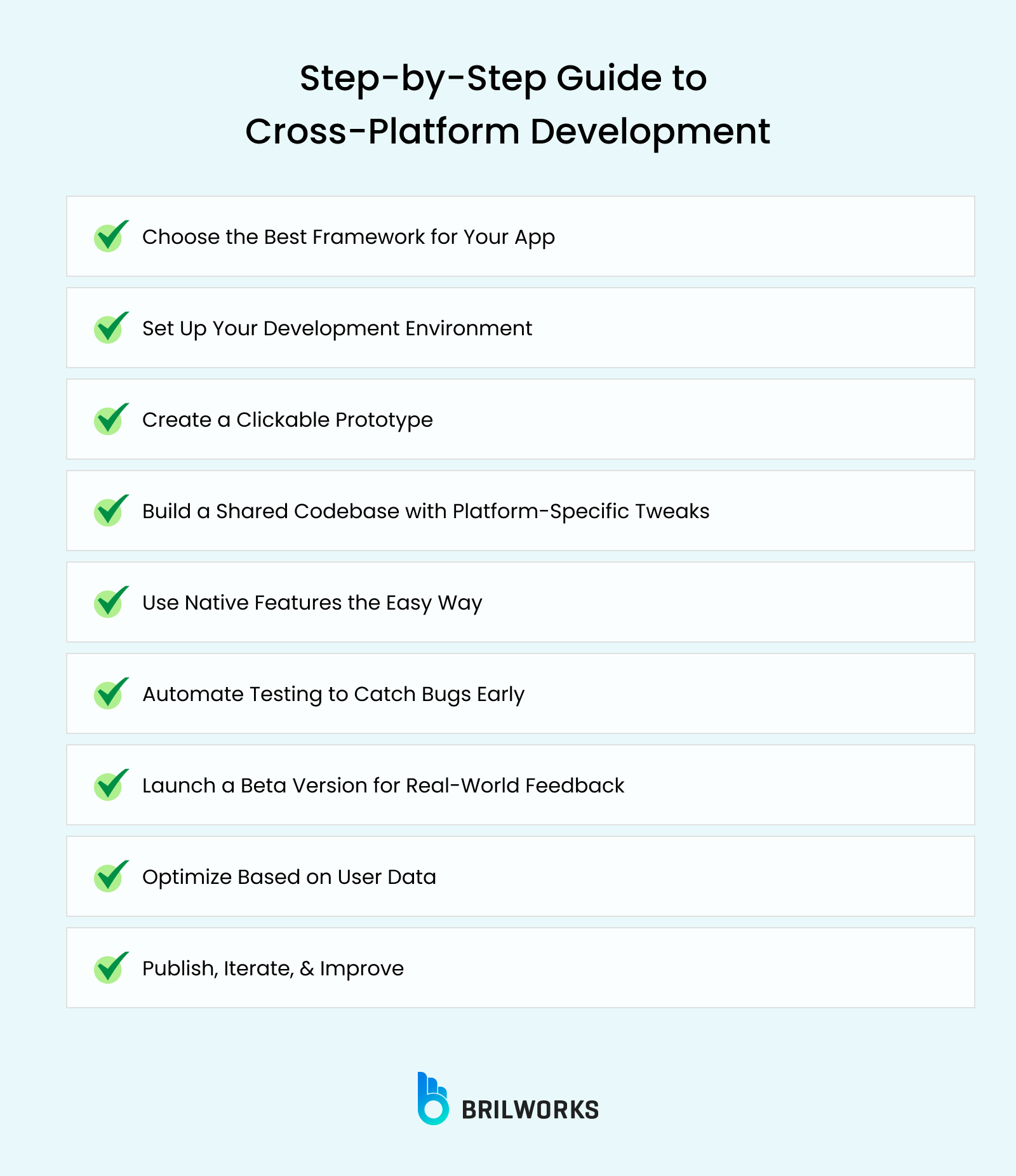 Step By Step Guide To Cross Platform Development