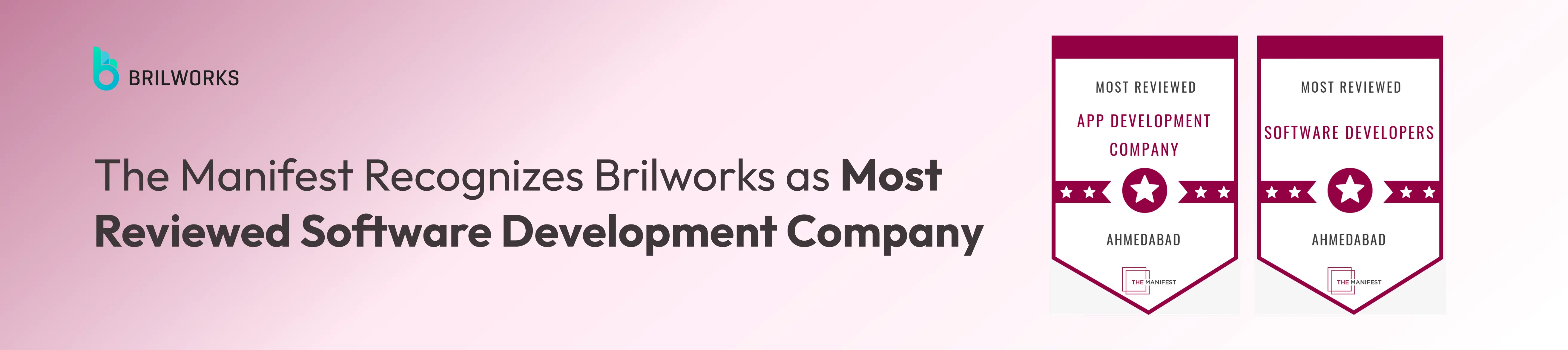 Banner-Manifest Most Reviewed Software Development Company