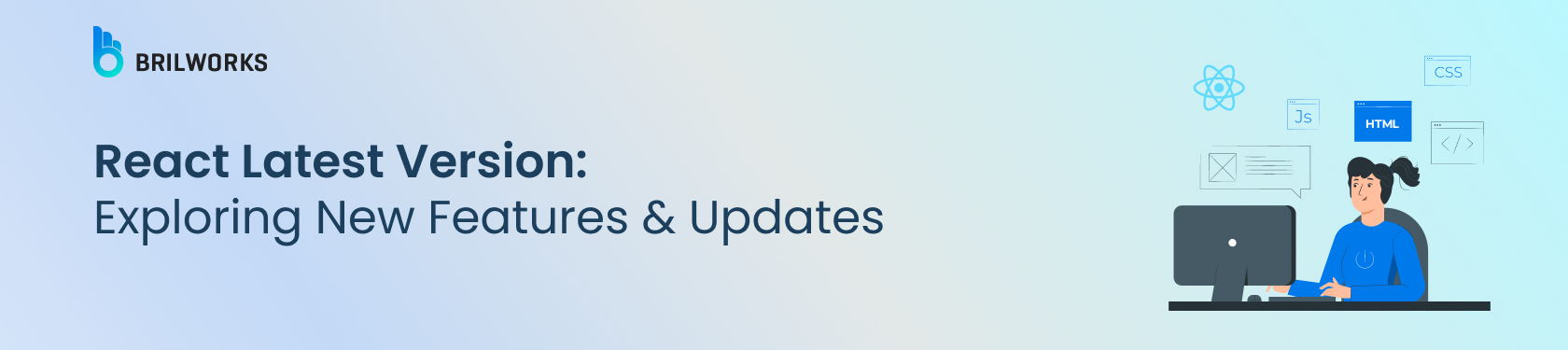 Banner Image - React Latest Version_  Exploring New Features & Updates