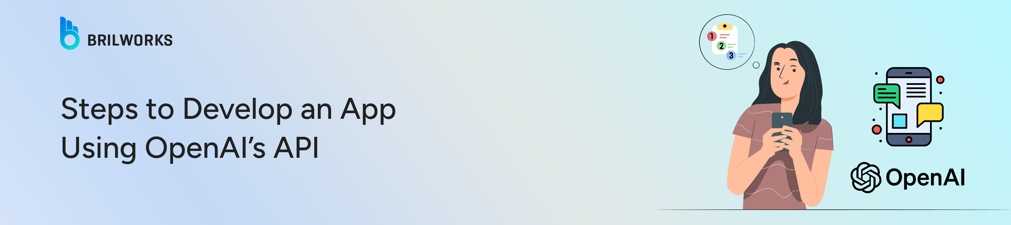 Banner Image  Steps to Develop an  App Using OpenAIs API