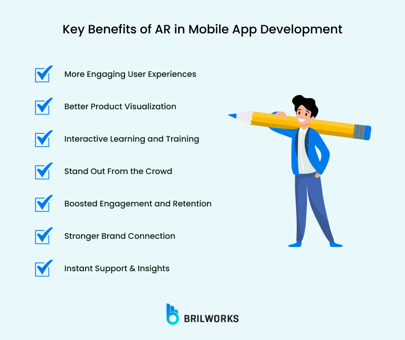 Key Benefits Of Ar In Mobile App Development