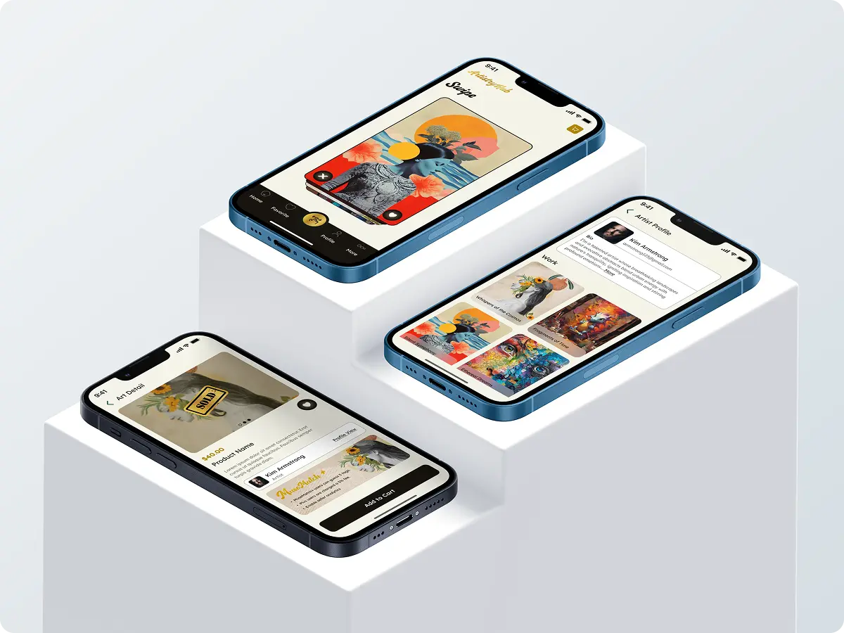 swiper-based-platform-artist-buyer-mockup